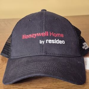 The North Face Black Mesh Trucker Cap with Logo Tag